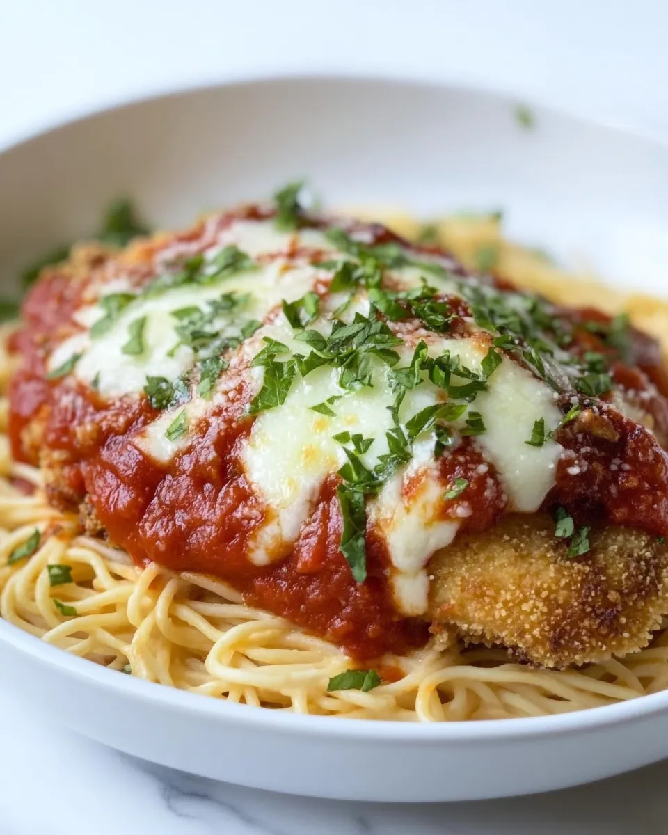 Delicious Chicken Parmesan (Easy Recipe!) shot