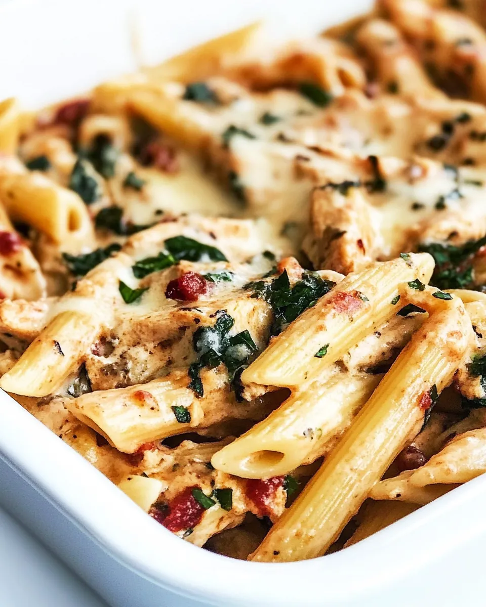 Homemade Chicken Penne Pasta photo