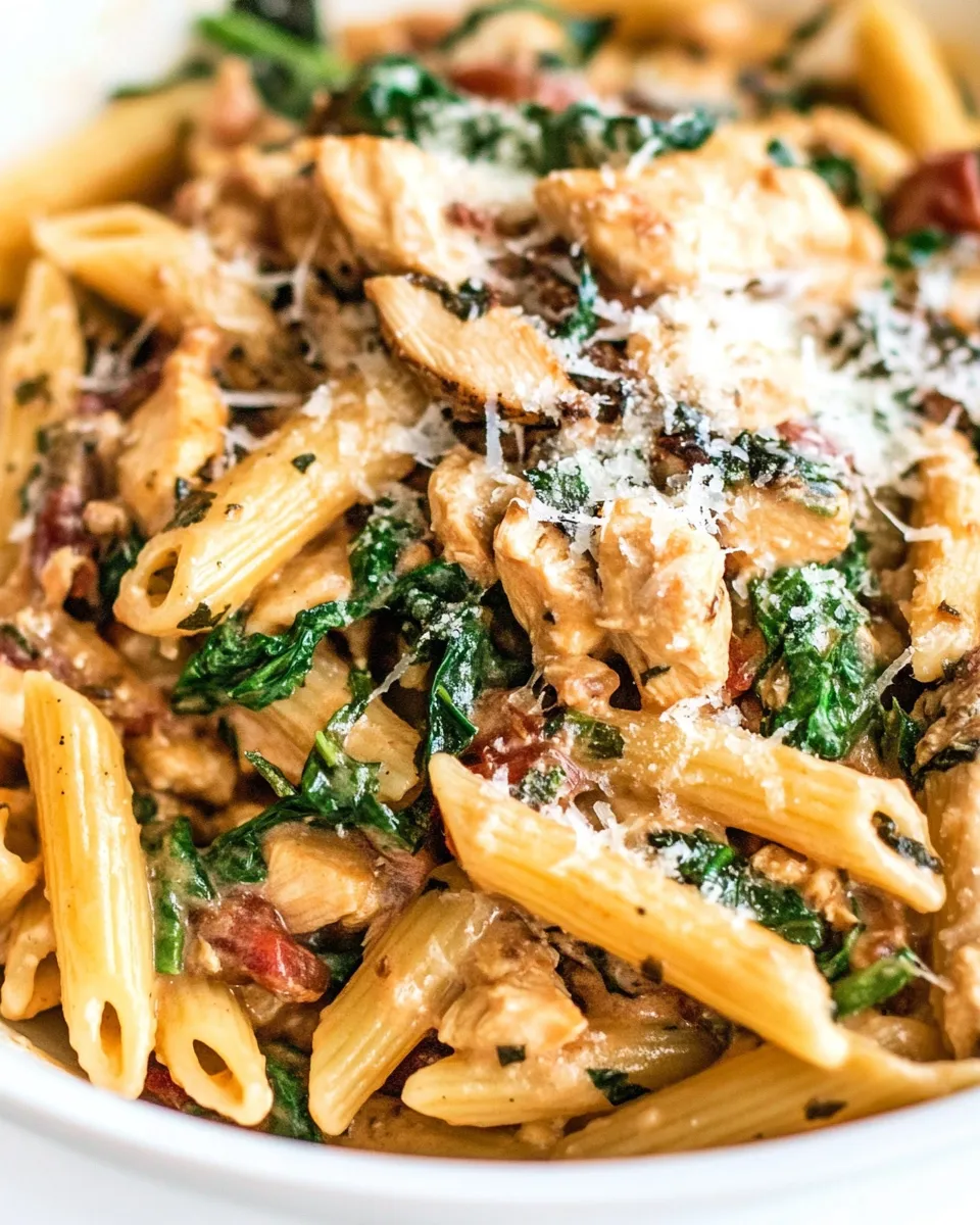 Classic Chicken Penne Pasta image