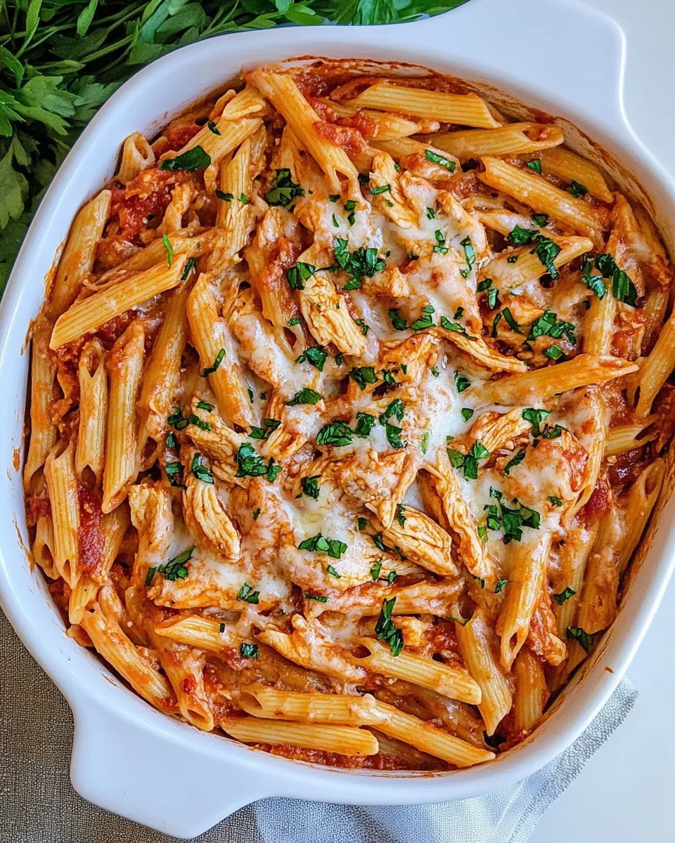 Easy Chicken Penne Pasta (30 minute meal) photo
