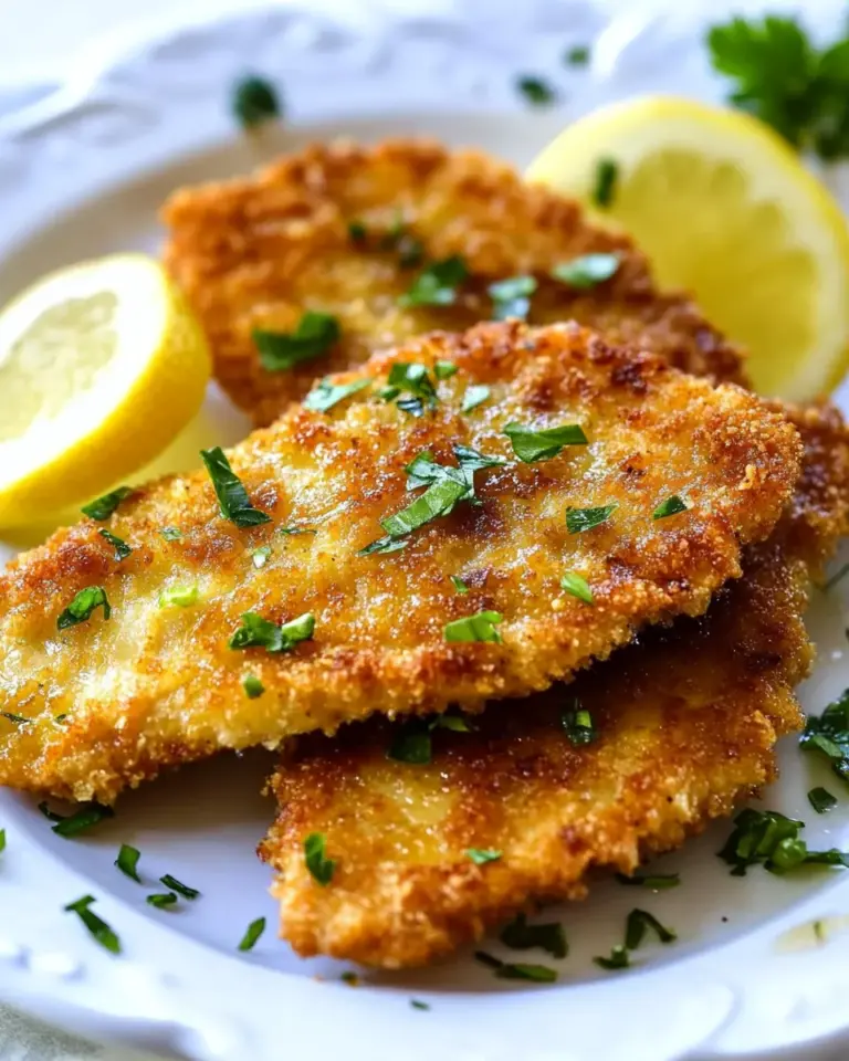 Homemade Chicken Schnitzel Recipe photo