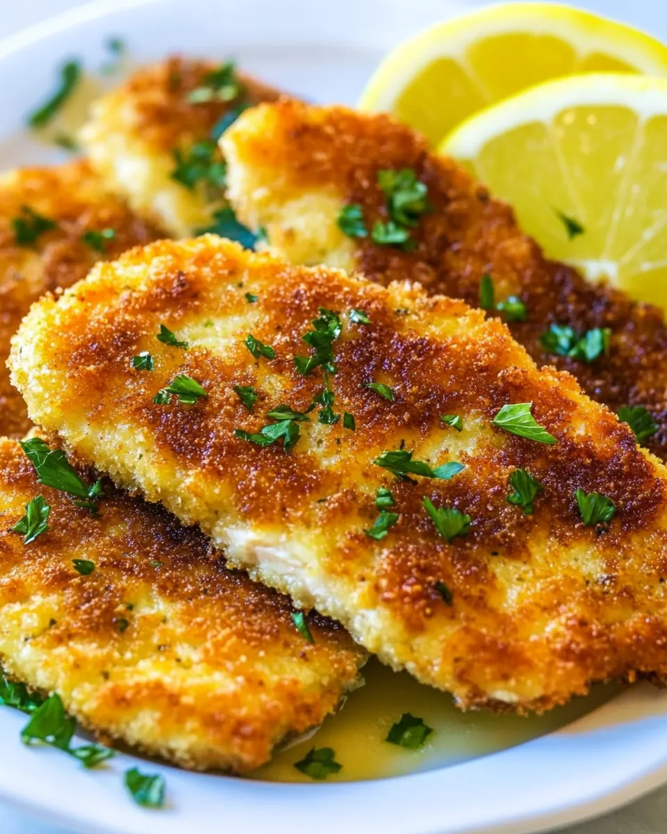 Classic Chicken Schnitzel Recipe image