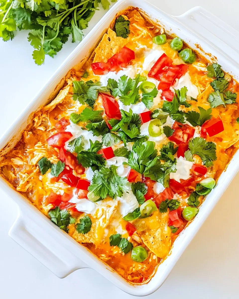 Homemade Chicken Tortilla Casserole photo