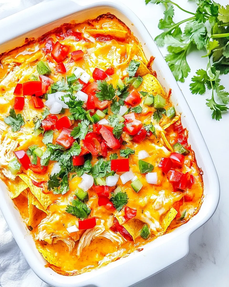 Easy Chicken Tortilla Casserole recipe photo