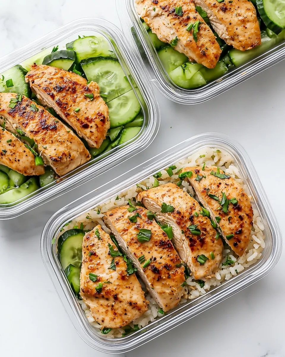 Delicious Chicken and Rice Meal Prep Bowls recipe photo