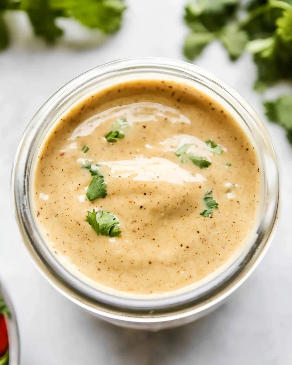 Delicious Chipotle Ranch Dressing shot