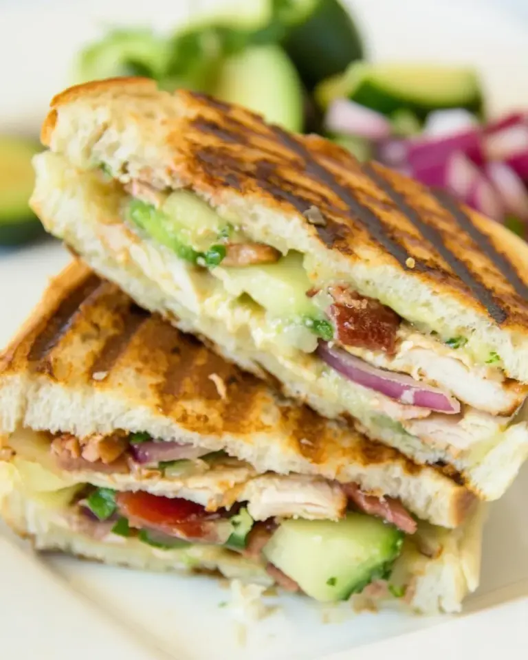 Homemade Chipotle Turkey Panini photo