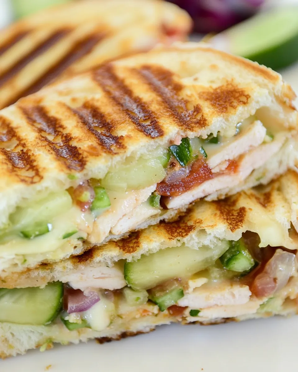 Classic Chipotle Turkey Panini image