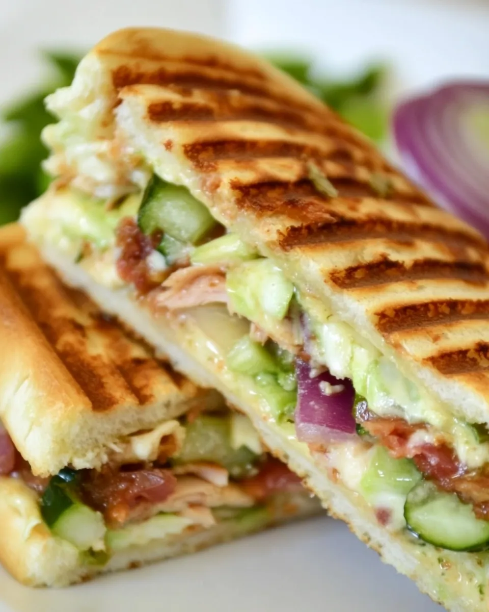 Easy Chipotle Turkey Panini recipe photo