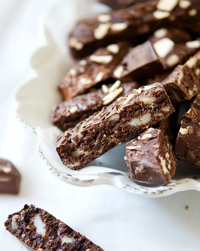 Homemade Chocolate Biscotti Recipe photo
