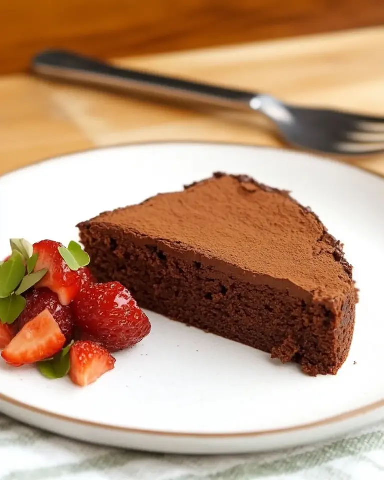Homemade Chocolate Buckwheat Cake photo