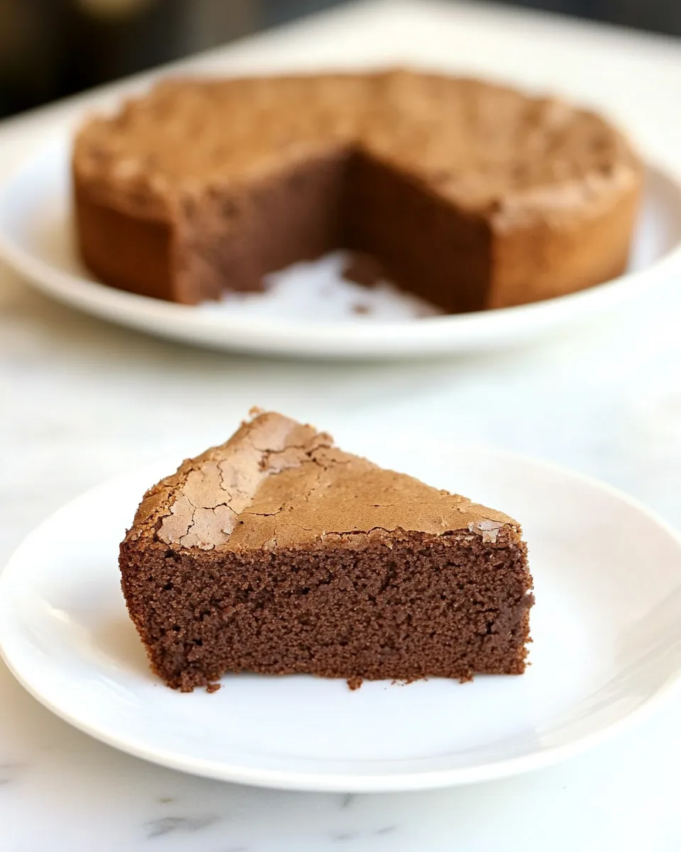 Classic Chocolate Buckwheat Cake image