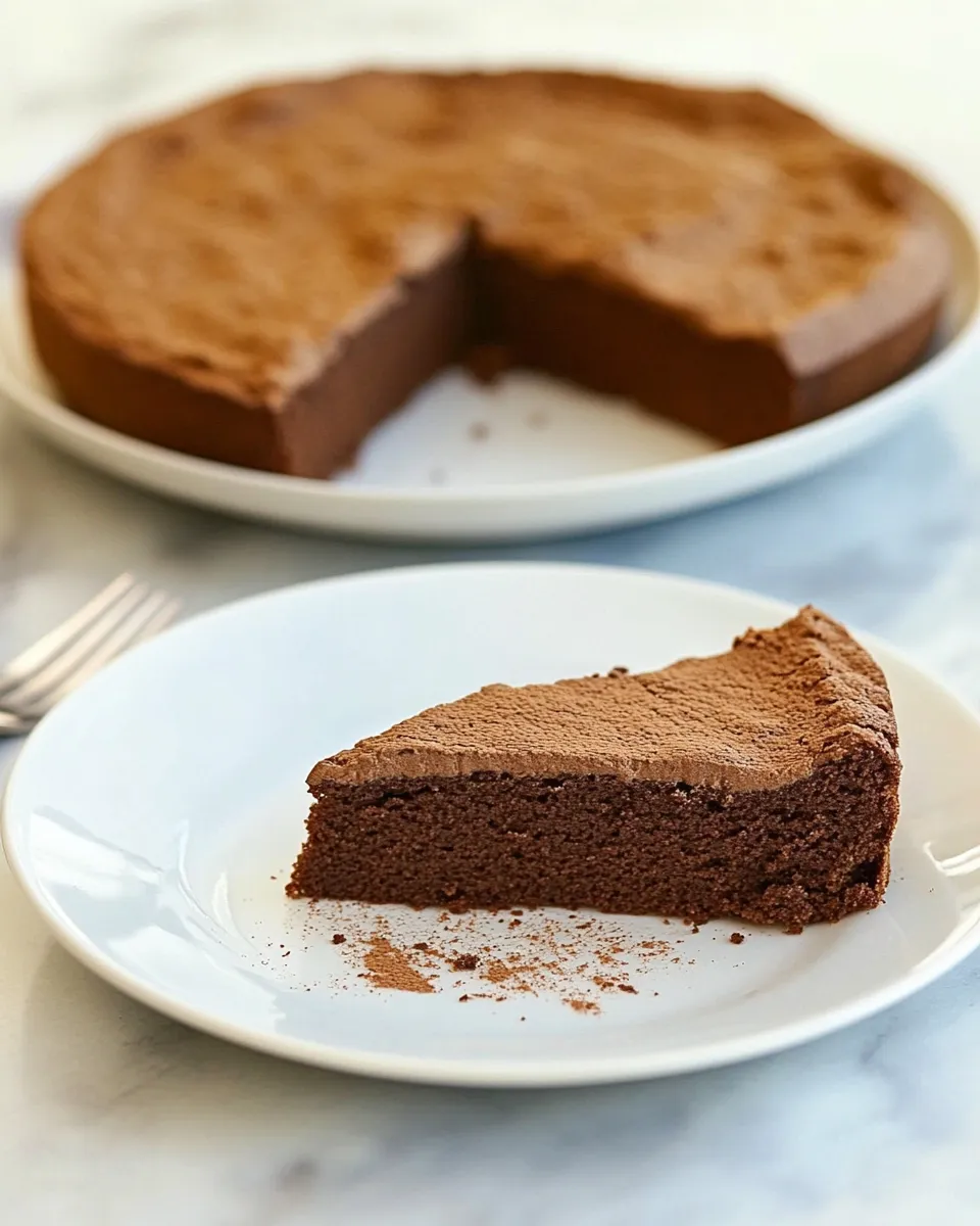 Easy Chocolate Buckwheat Cake recipe photo