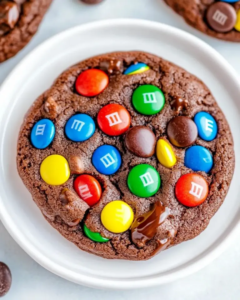 Easy Chocolate Cake Mix M&Ms Cookies photo