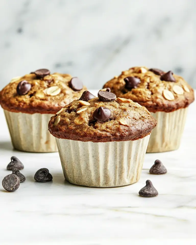 Homemade Chocolate Chip Banana Bread Muffins photo