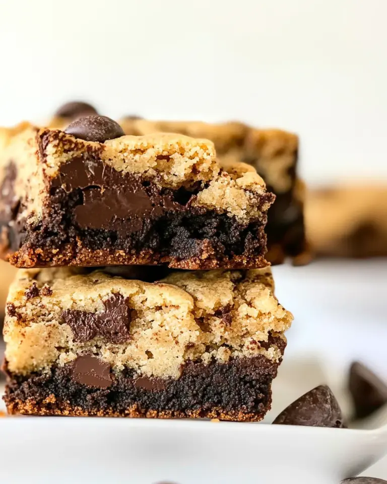 Homemade Chocolate Chip Brookies photo