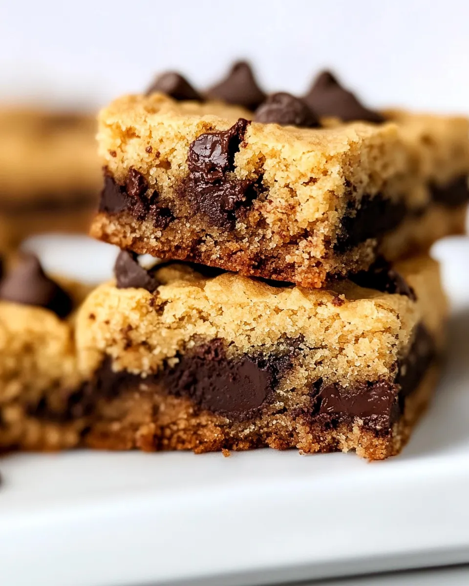 Easy Chocolate Chip Brookies recipe photo