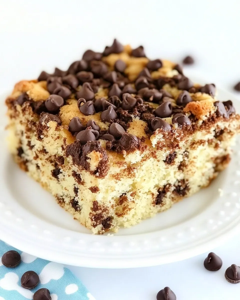 Classic Chocolate Chip Coffee Cake image