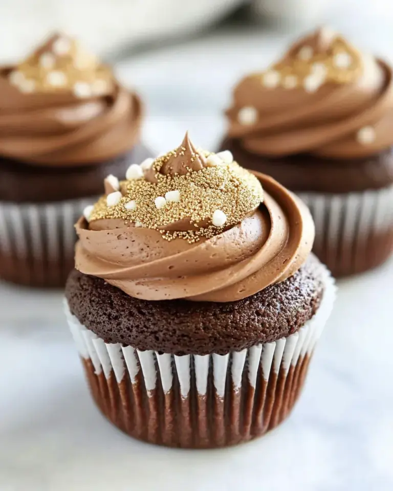 Homemade Chocolate Cupcakes with Marshmallow Filling photo