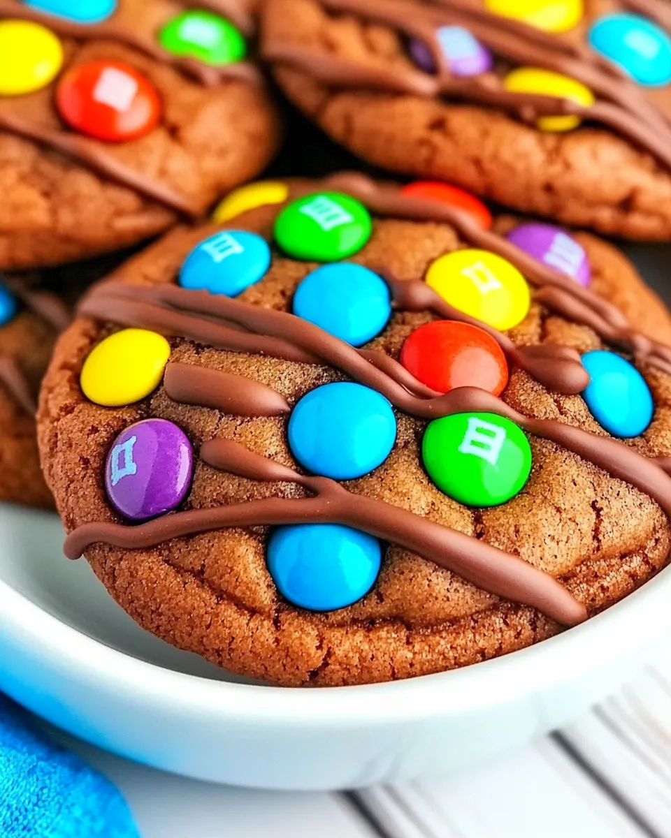 Classic Chocolate M&M Cookies image