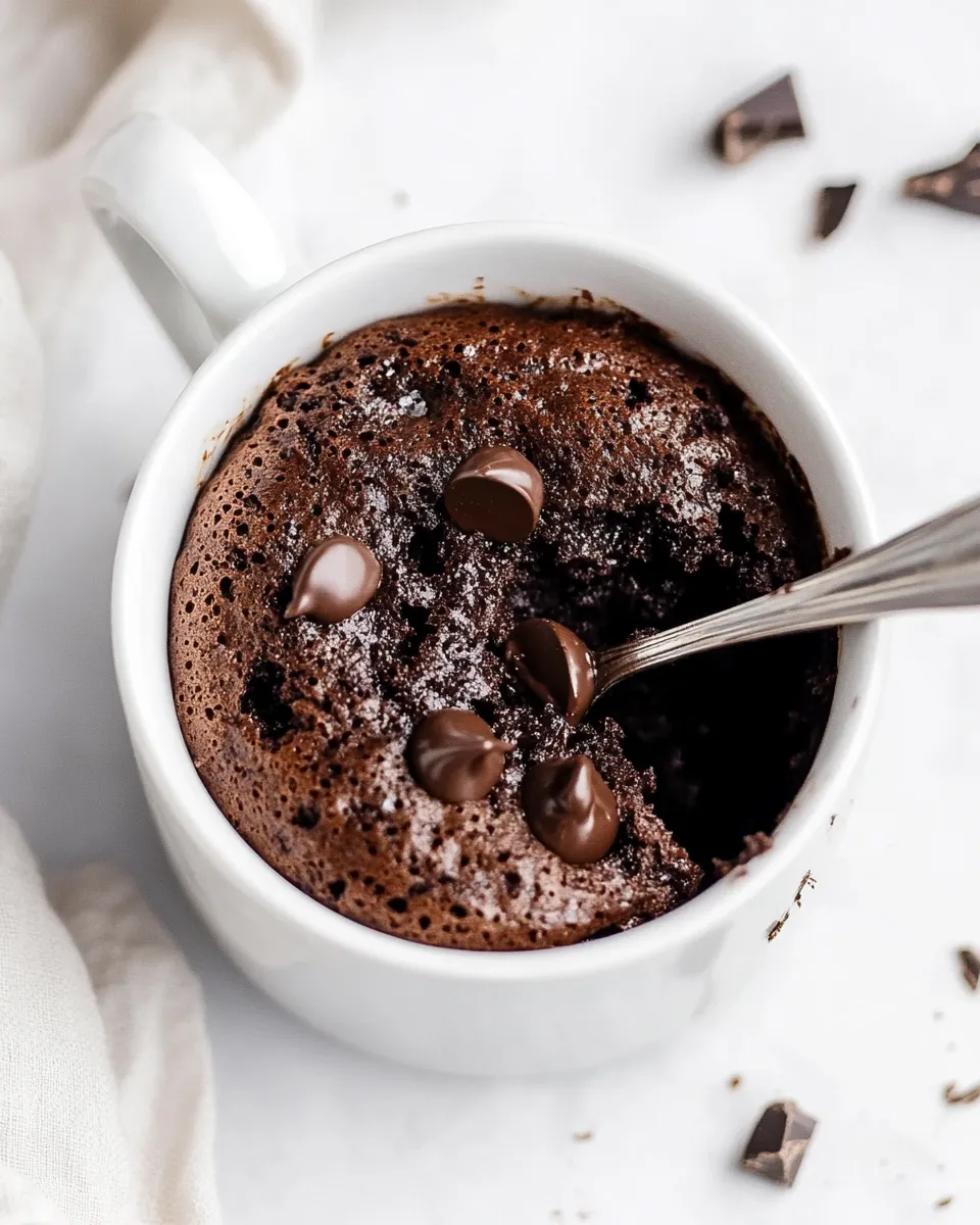 Quick Chocolate Mug Cake recipe photo