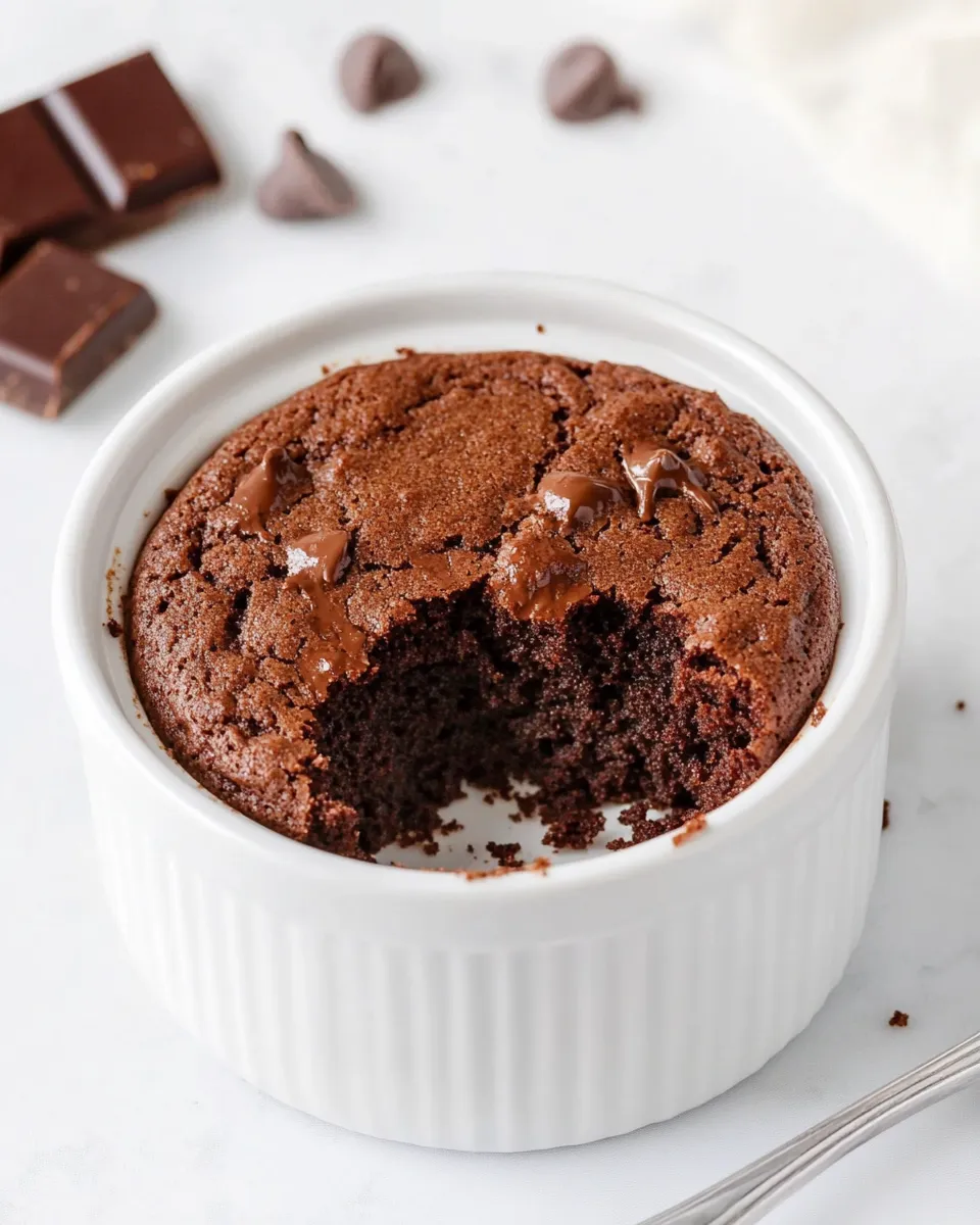 Easy Chocolate Mug Cookie Recipe image
