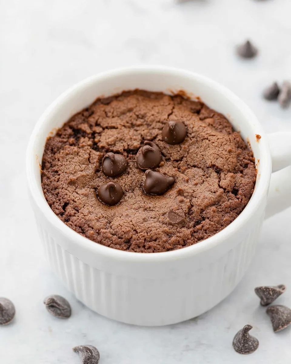 Quick Chocolate Mug Cookie Recipe recipe photo