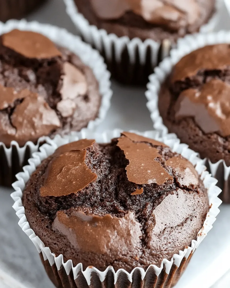 Classic Chocolate Protein Muffins image