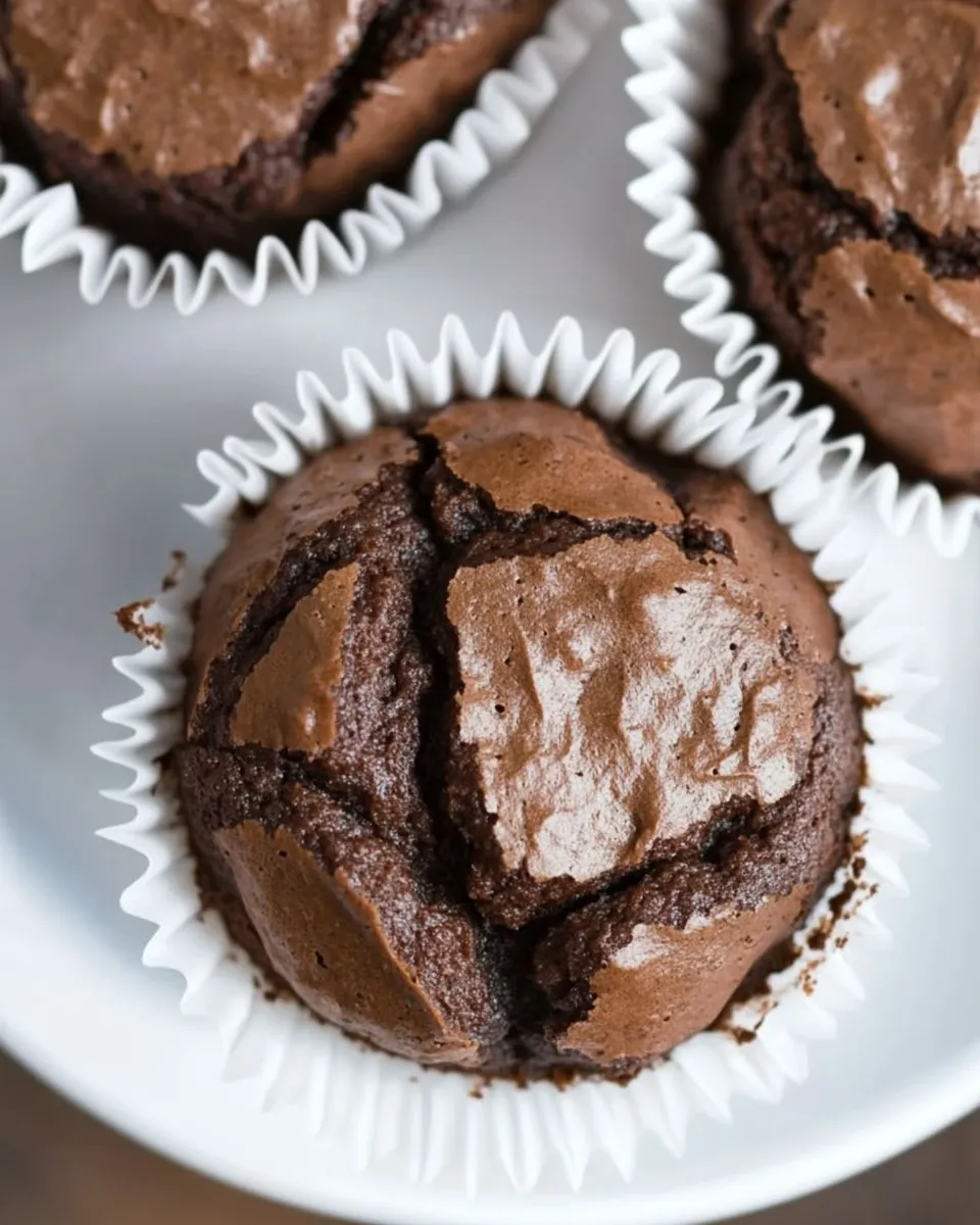 Delicious Chocolate Protein Muffins recipe photo