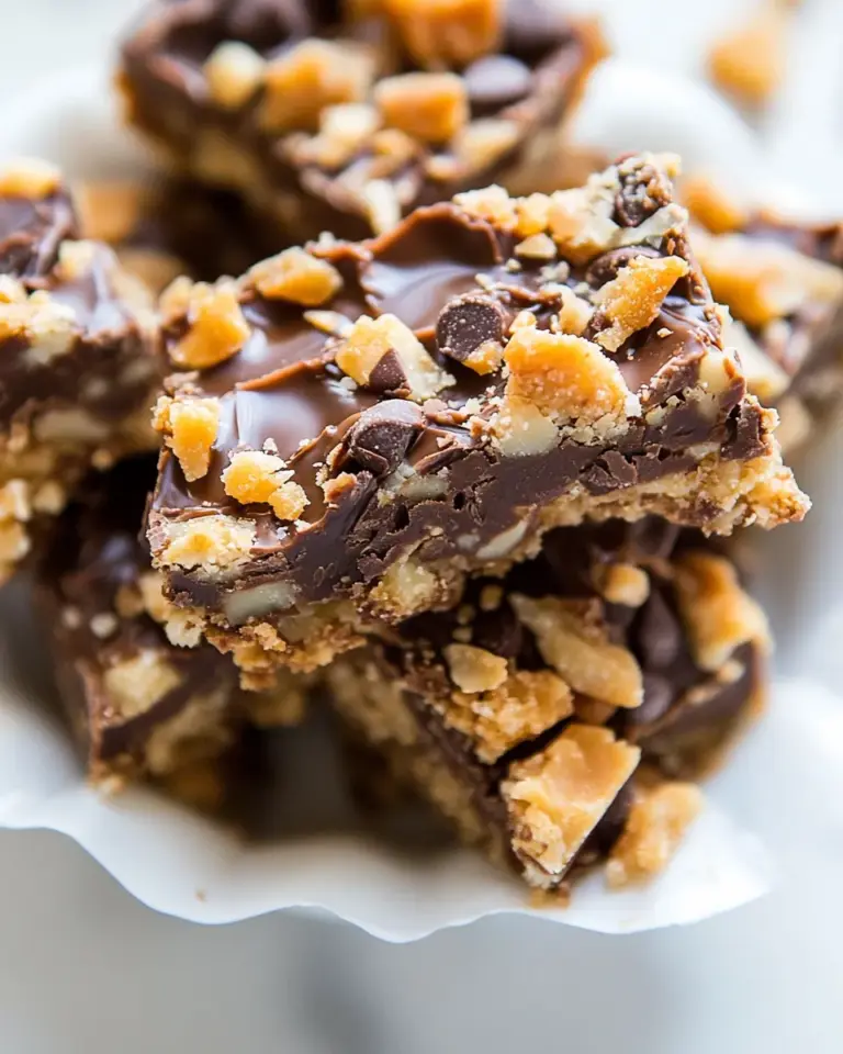 Homemade Chocolate Toffee Buttercrunch recipe photo