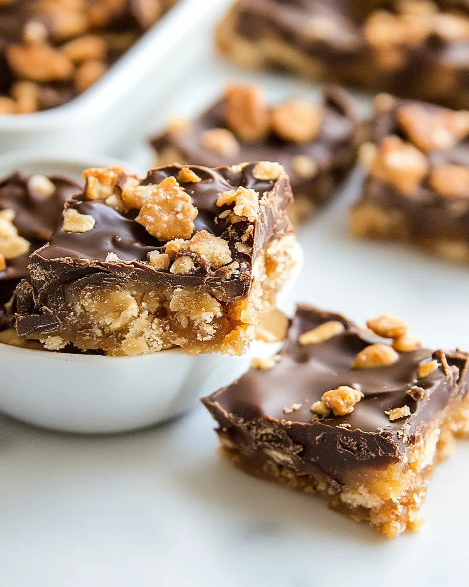 Classic Chocolate Toffee Buttercrunch dish photo