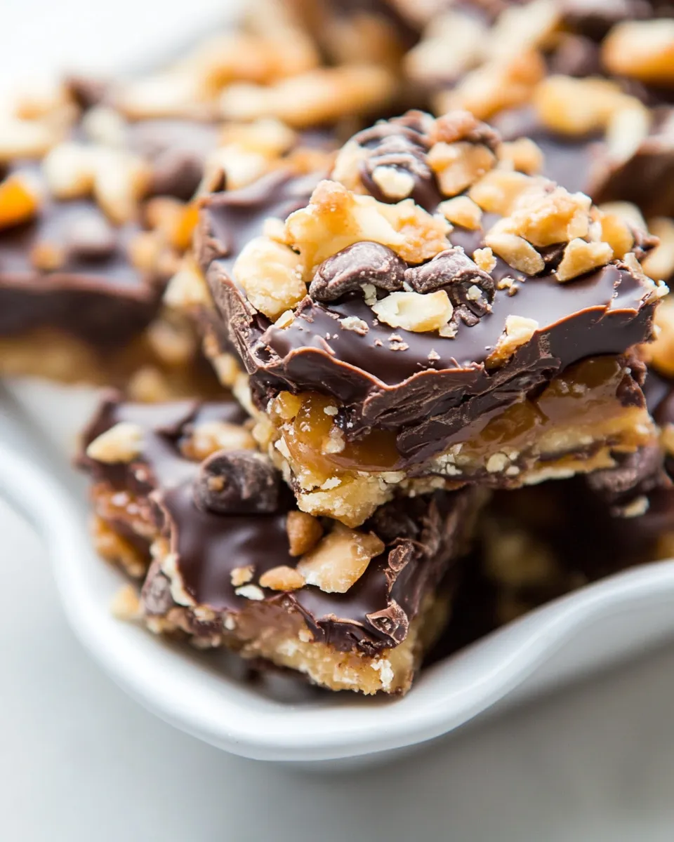 Easy Chocolate Toffee Buttercrunch image