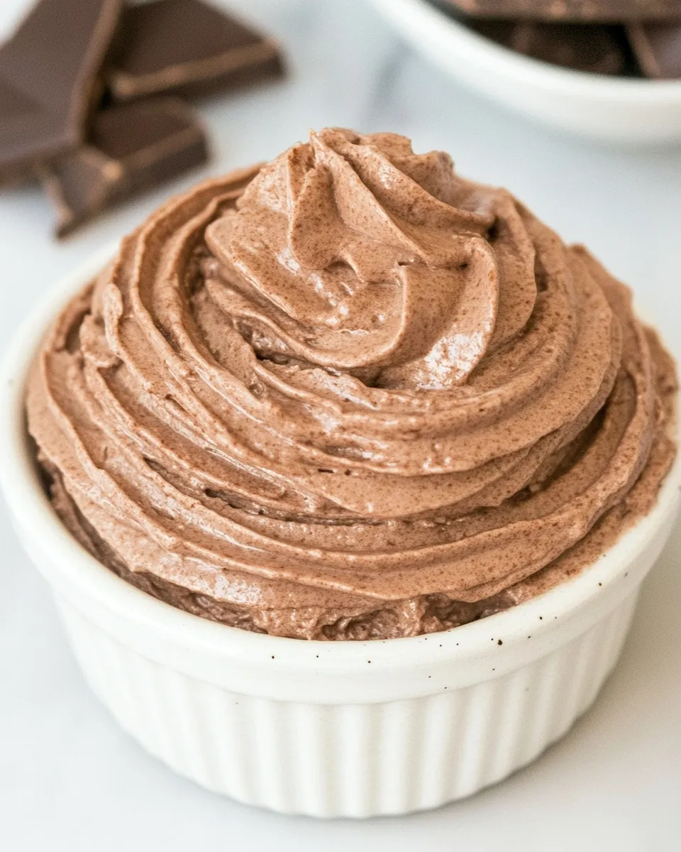 Classic Chocolate Whipped Cream Recipe image