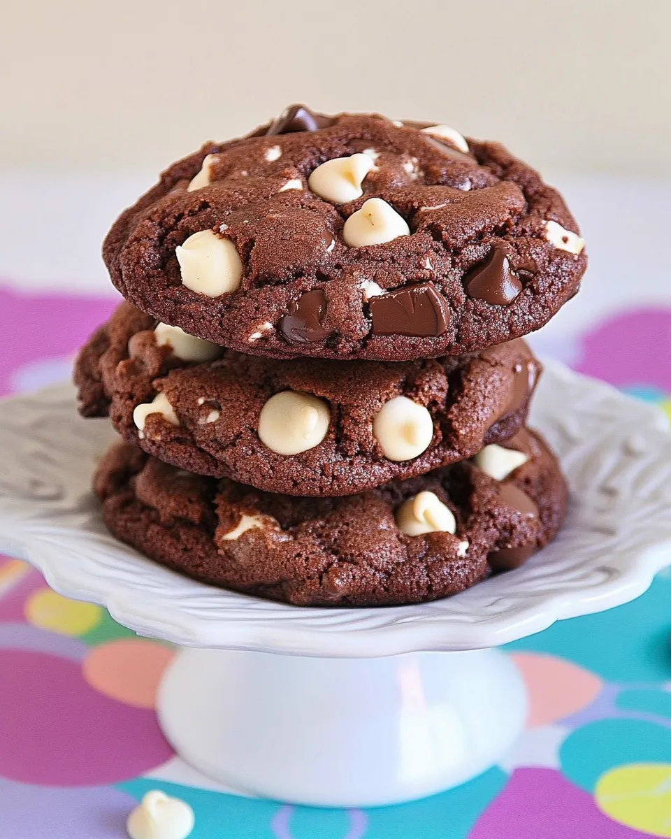 Classic Chocolate White Chocolate Chip Cookies image