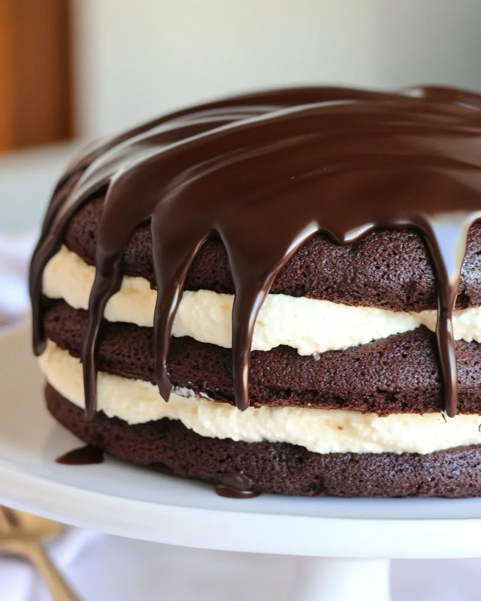 Classic Chocolate Whoopie Pie Cake image