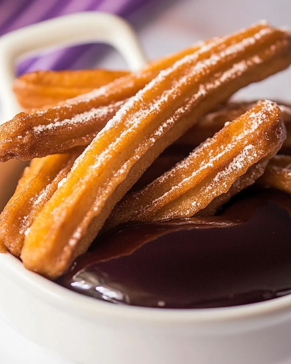 Homemade Churros Recipe photo