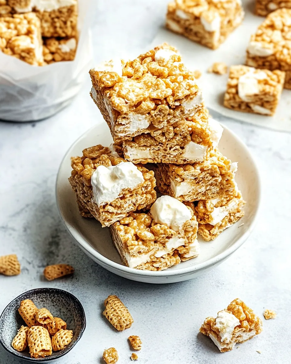 Delicious Cinnamon Toast Crunch Rice Krispie Treats image