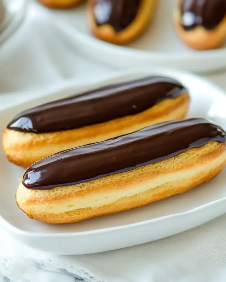Homemade Classic Eclairs photo