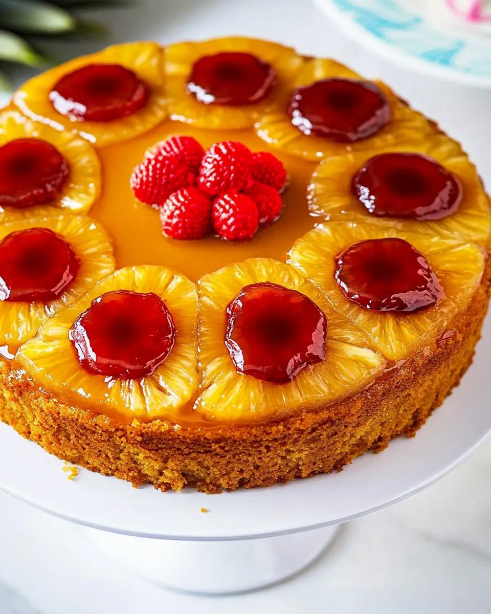 Easy Classic Pineapple Upside-Down Cake recipe photo
