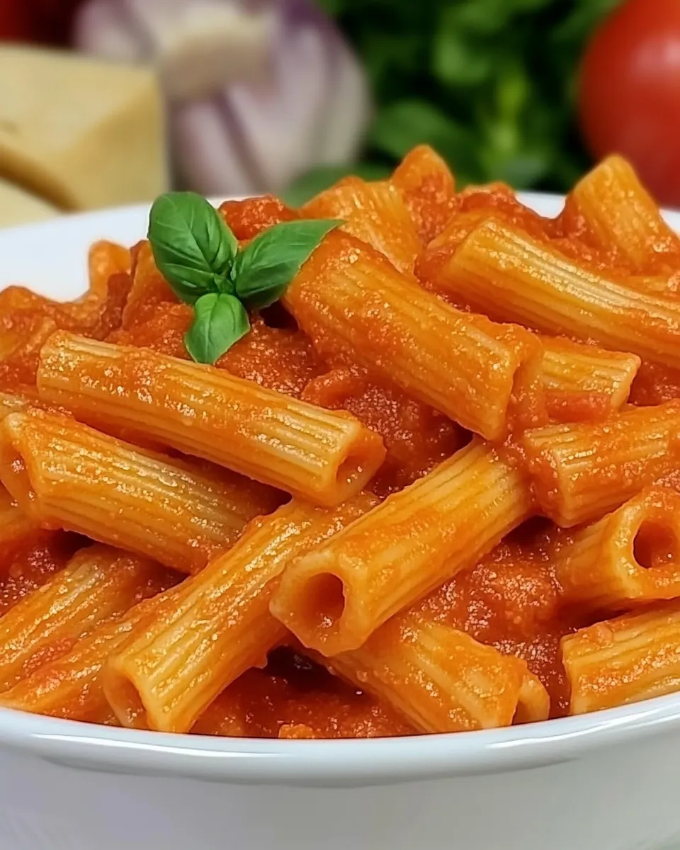 Easy Classic Red Sauce Pasta image
