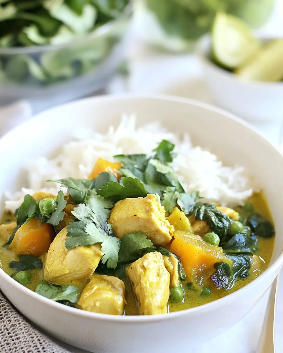 Classic Coconut Chicken Curry image
