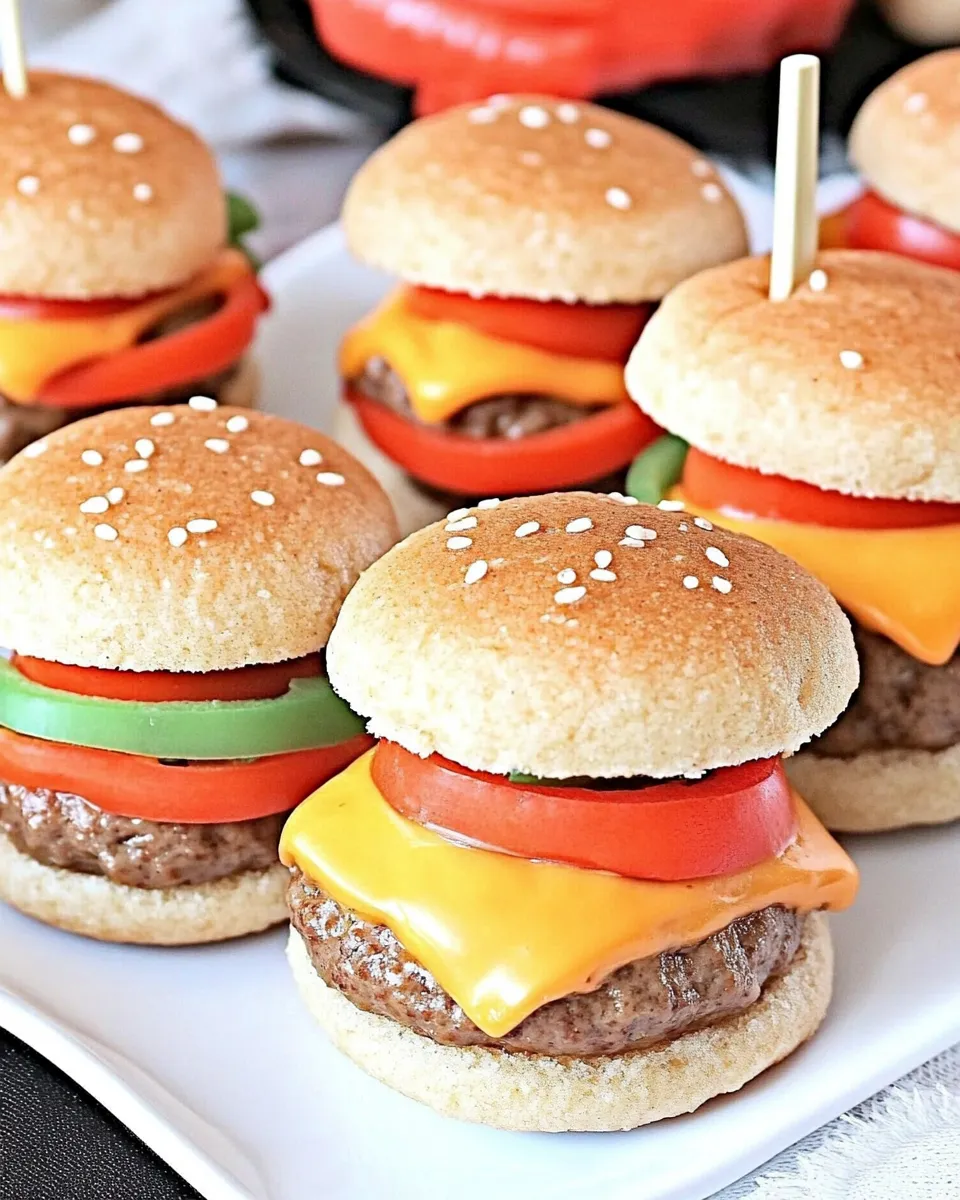 Easy Cookie Sliders That Look Just Like Mini Cheeseburgers! recipe photo