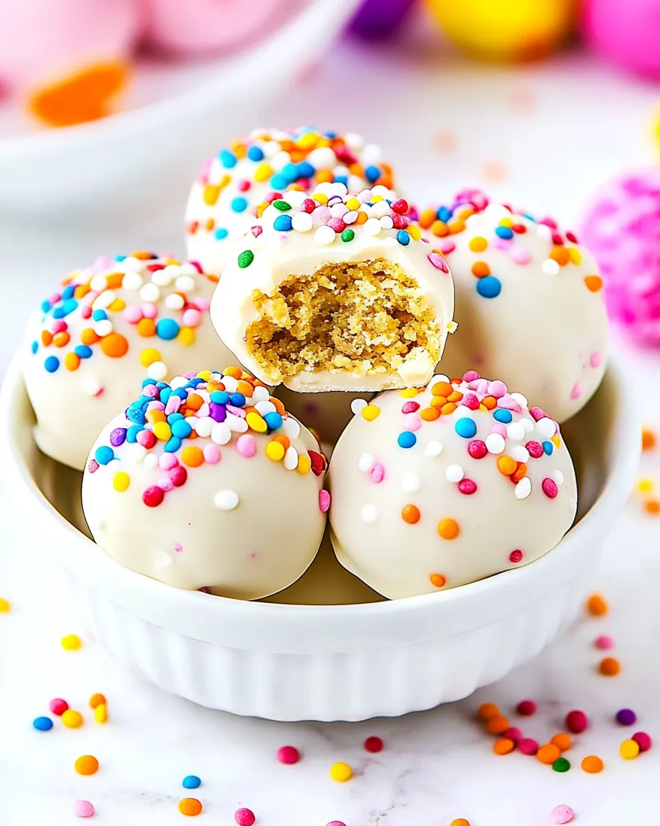 Easy Cookie Truffles shot