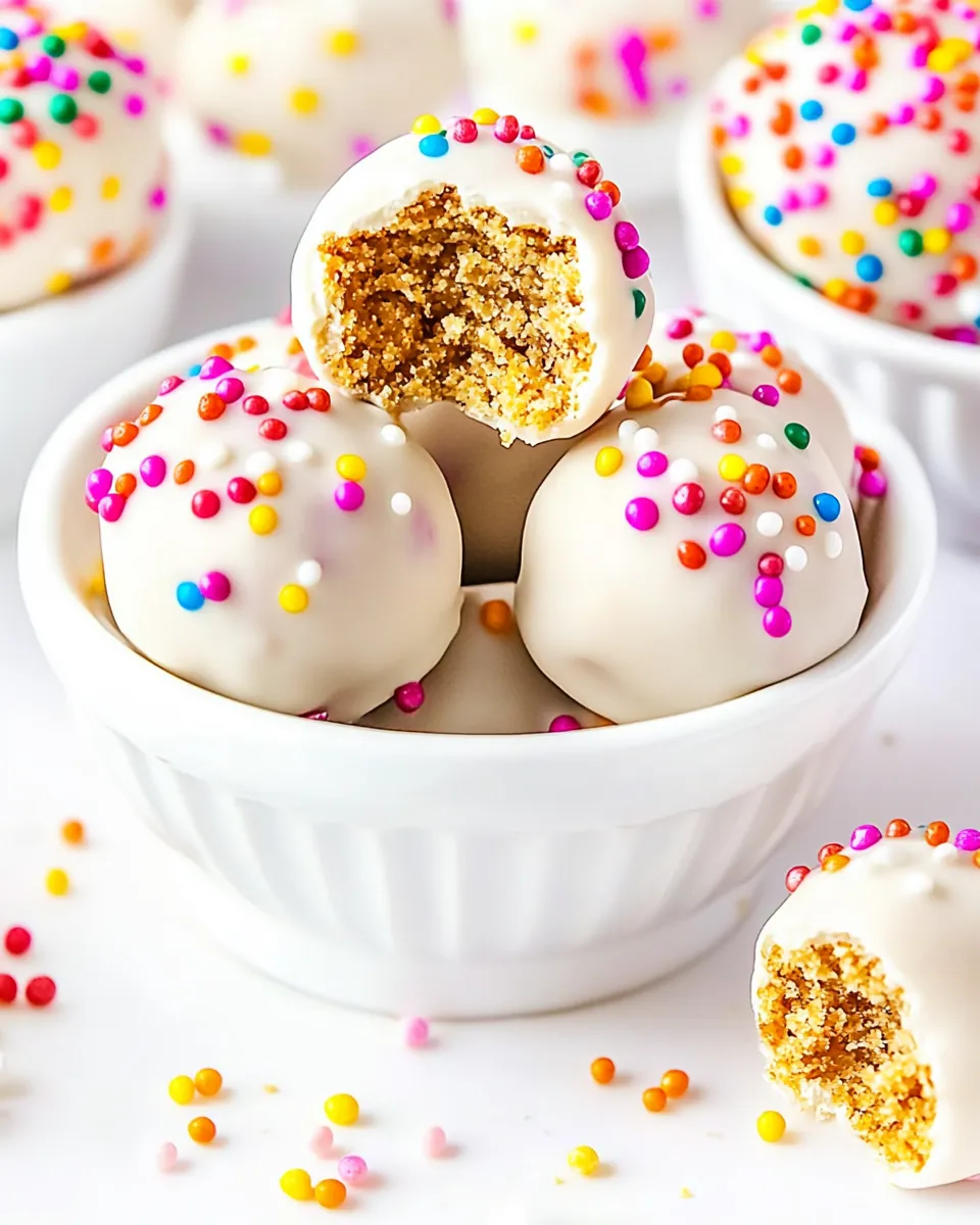 Delicious Cookie Truffles plate image