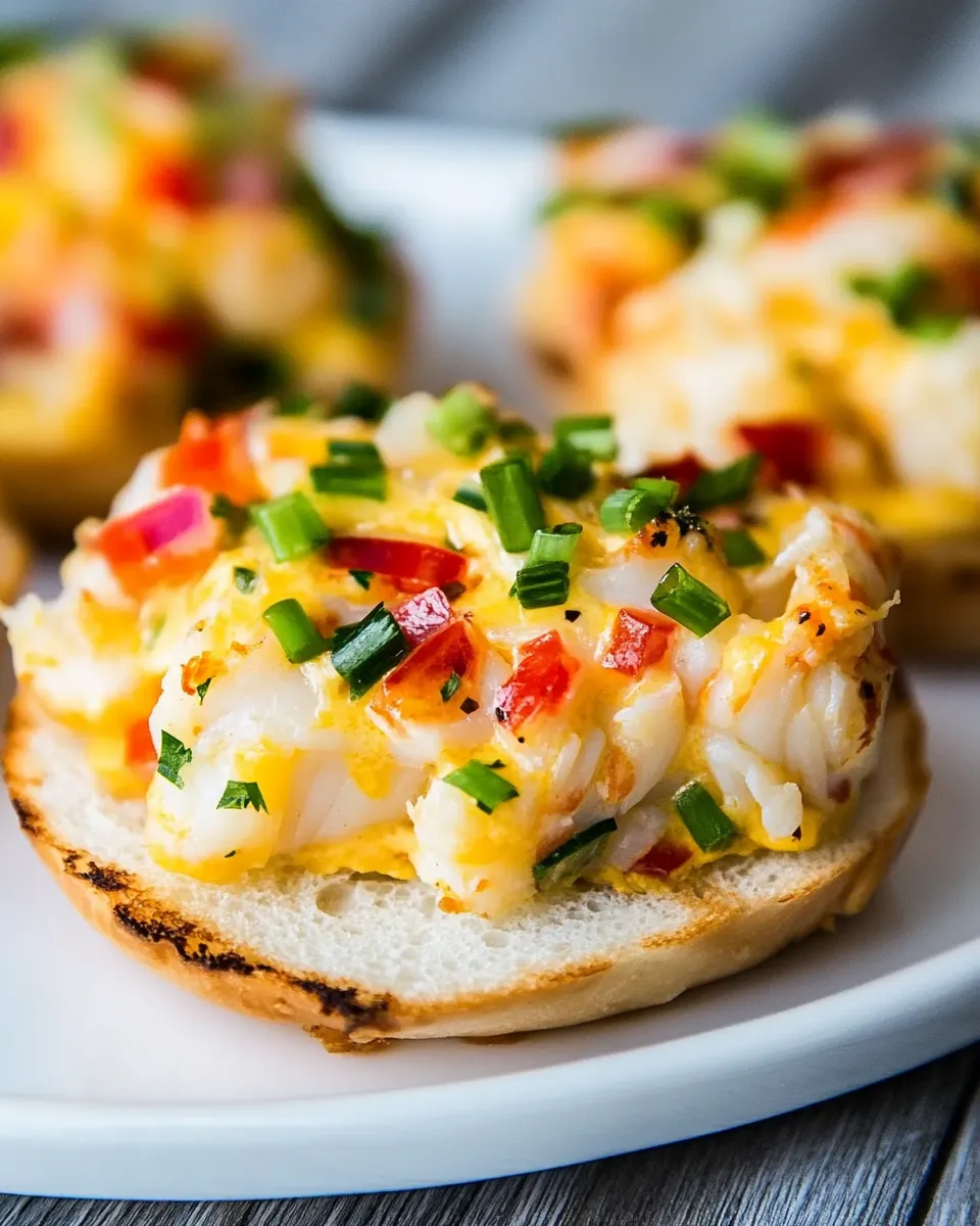 Classic Crab Melts recipe photo