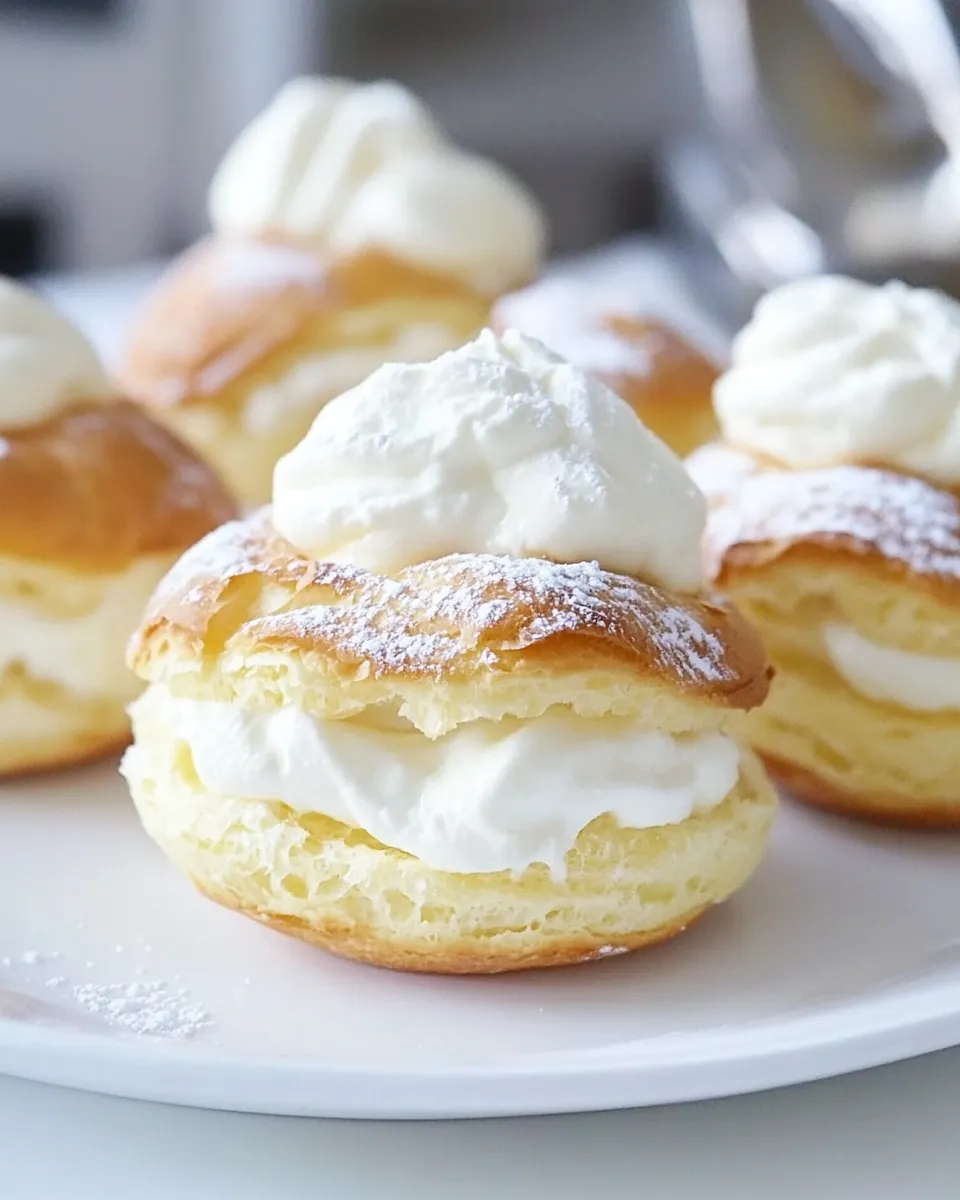 Easy Cream Puff Recipe shot