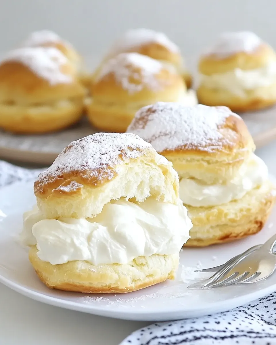 Delicious Cream Puff Recipe recipe image