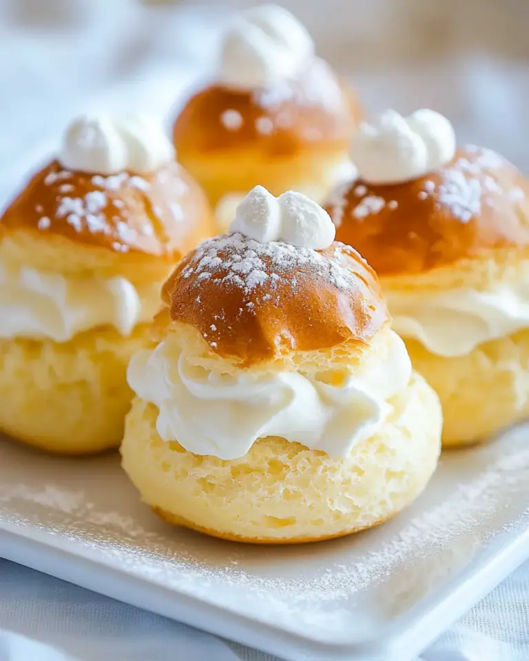 Homemade Cream Puffs Recipe photo