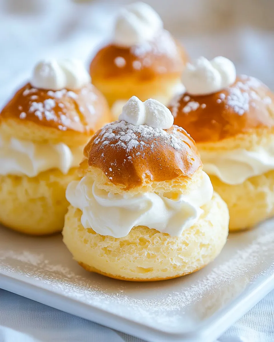 Homemade Cream Puffs Recipe photo