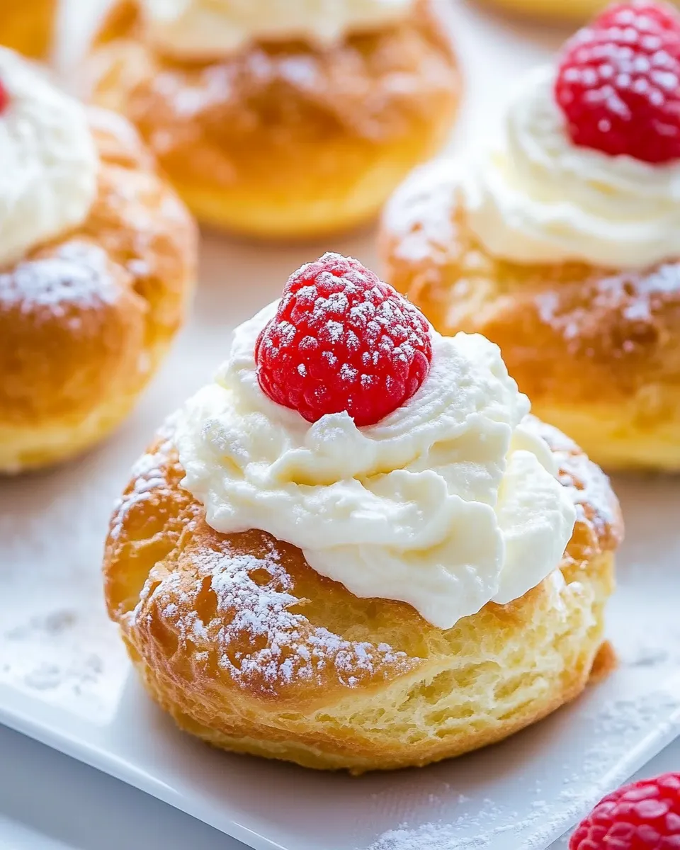Classic Cream Puffs Recipe image